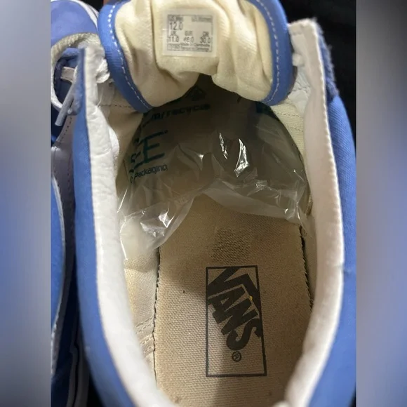 Vans Old School Sneaker Light Blue Size 12 Men's - Picture 2 of 10